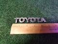 Toyota OEM Chrome Plastic 4.75" Emblem Badge Logo Nameplate Name 7544 02070 2M4