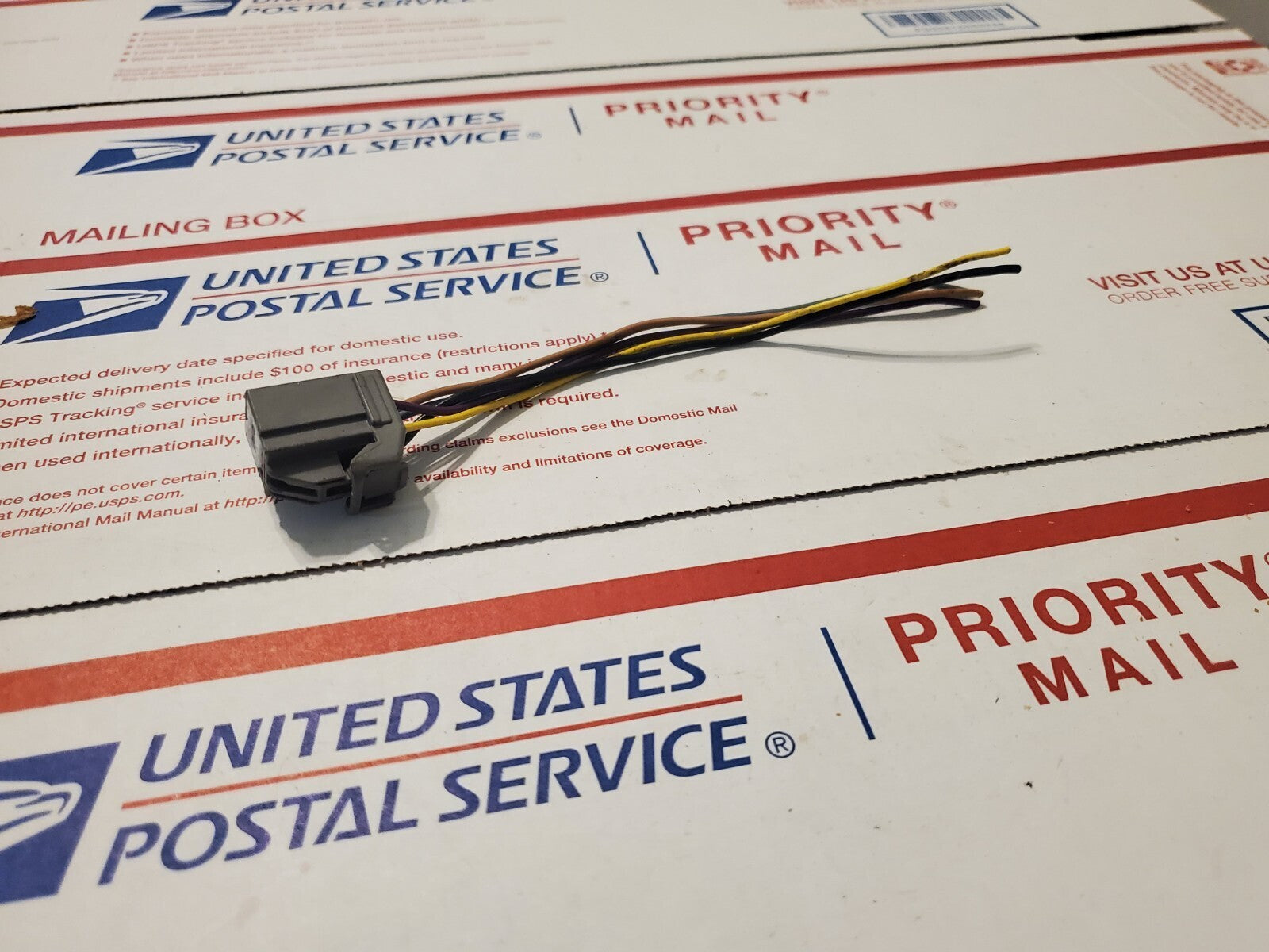 Unkown Make / Model 5 Pin Wiring Wire Pigtail Connector 4L5