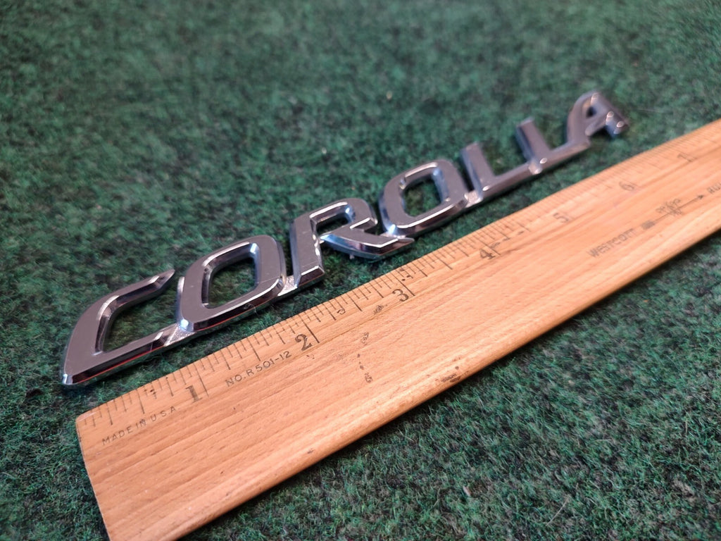 2003 2006 2007 2008 Toyota Corolla Rear Trunk Nameplate Emblem 75442-02070 3S1