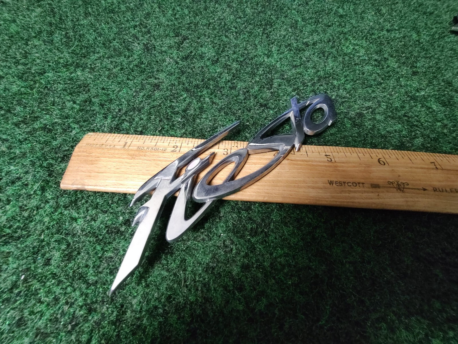 2011 - 2019 FORD FIESTA REAR CHROME EMBLEM LOGO BADGE LETTERS SYMBOL OEM 7S1