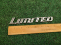 TOYOTA LIMITED CHROME SIDE EMBLEM LOGO BADGE SIGN SYMBOL NAME OEM 4S7