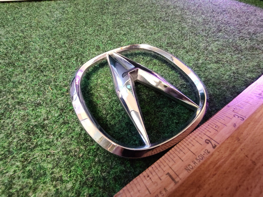 2000-2006 ACURA MDX A EMBLEM REAR TRUNK LID LOGO SYMBOL BADGE CHROME OEM 4L5