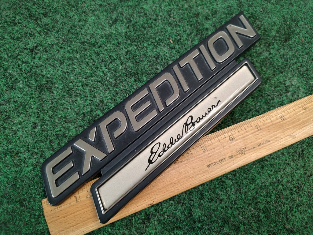 Ford 1997-2002 Expedition Eddie Bauer Emblem Badge Logo Nameplate Name Plate 2S7