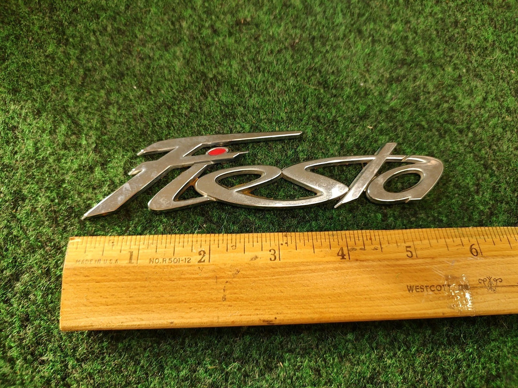 2011-2019 FORD FIESTA REAR CHROME EMBLEM LOGO BADGE LETTERS SYMBOL OEM 1S1