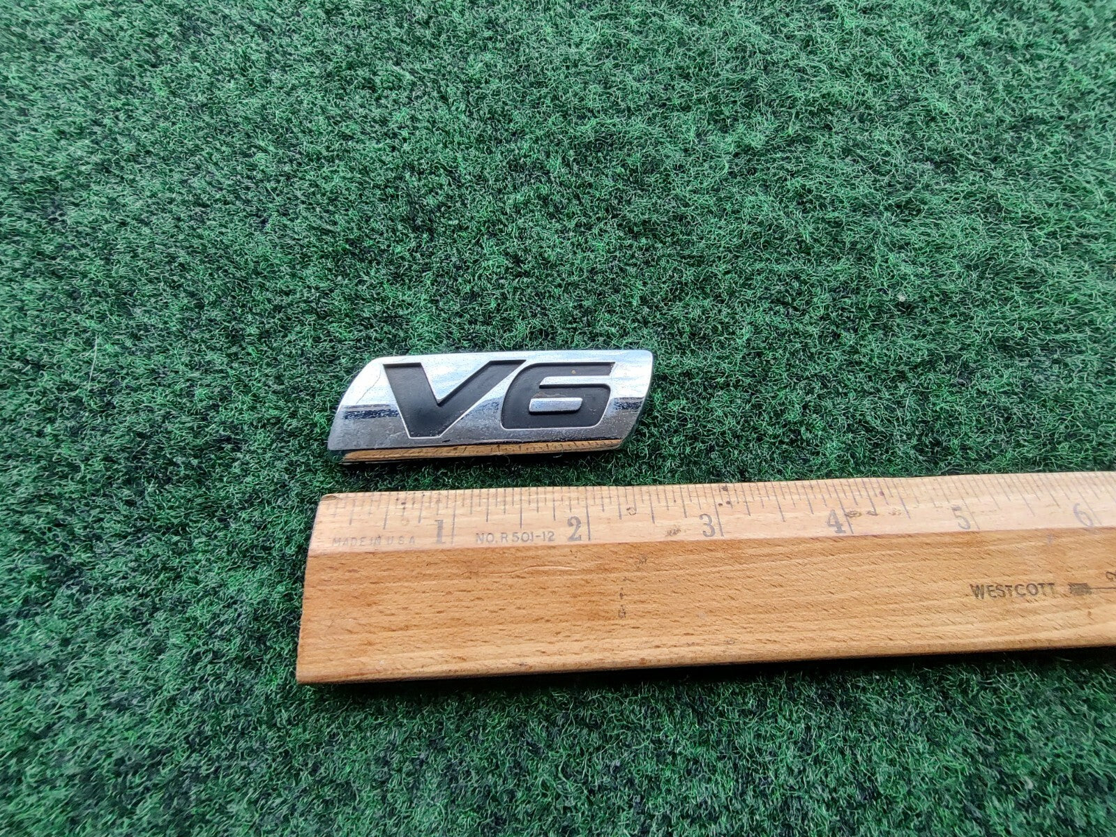 Honda Accord V6 Emblem 1995-2007 Rear Trunk Badge Symbol Logo Genuine OEM 5S2