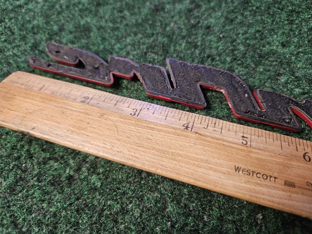 1998-2004 Pontiac Sunfire Red Emblem Badge Logo Nameplate Name Plate 4M9