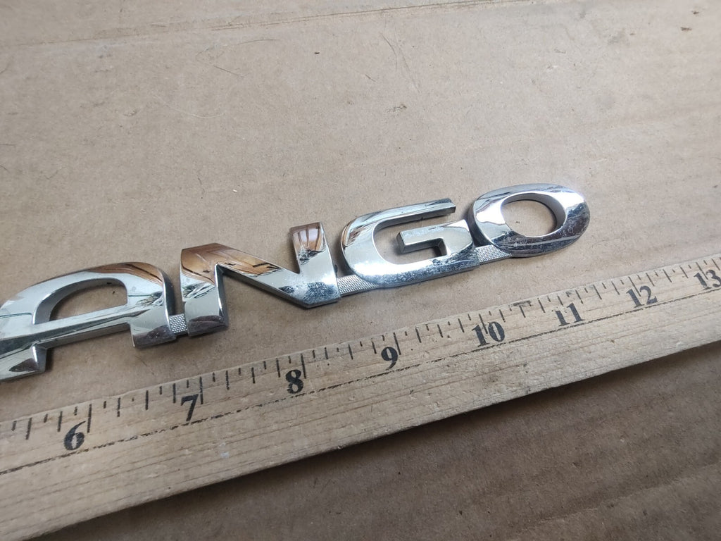 04 05 06 07 08 09 DODGE DURANGO REAR GATE CHROME EMBLEM LOGO BADGE USED OEM DL1