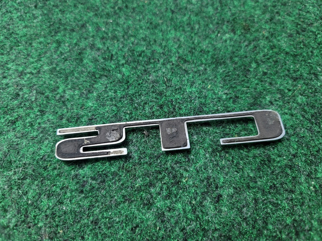 Cadillac CTS Satin Rear Trunk Emblem Badge Logo Nameplate Name Plate OEM 1M1