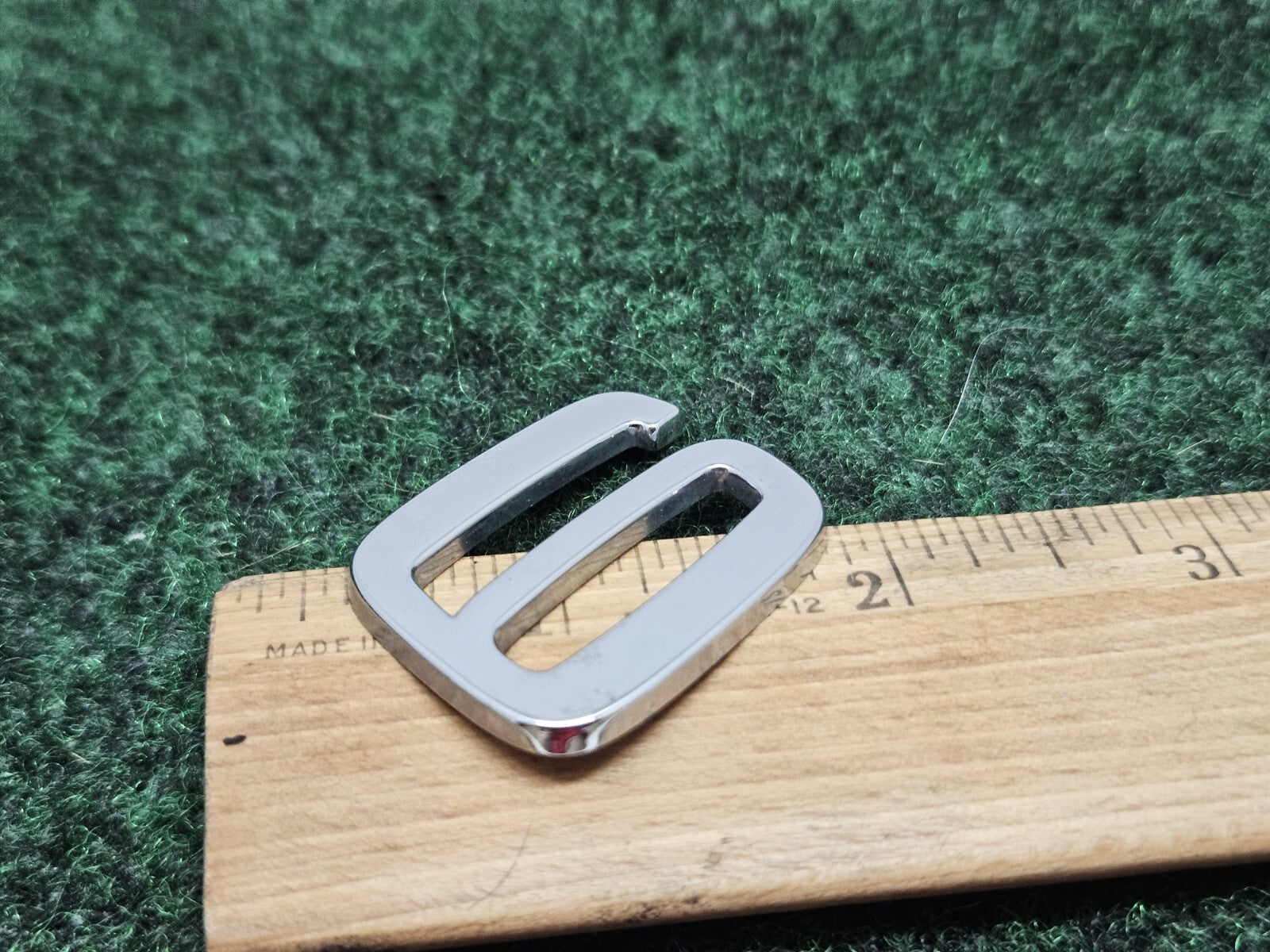 Volvo OEM S60 "6" Chrome Number Individual Letter Emblem Badge Logo Name 7S7