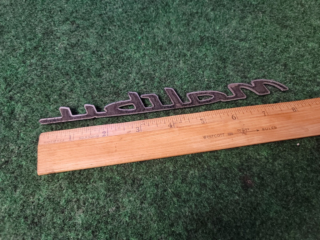 1997-2003 Chevy Malibu Chrome Rear Emblem Badge Logo Nameplate Name Plate 2S9
