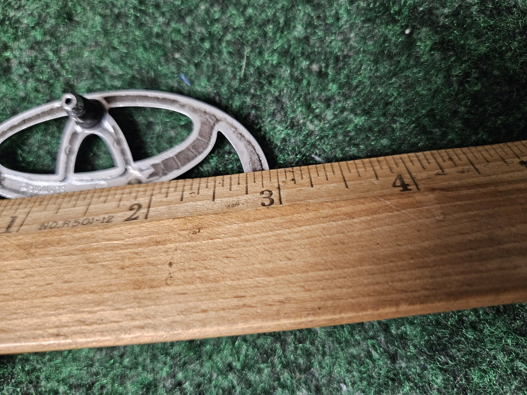 Toyota Chrome Emblem Logo Symbol Name Plate Nameplate 3" 3M4