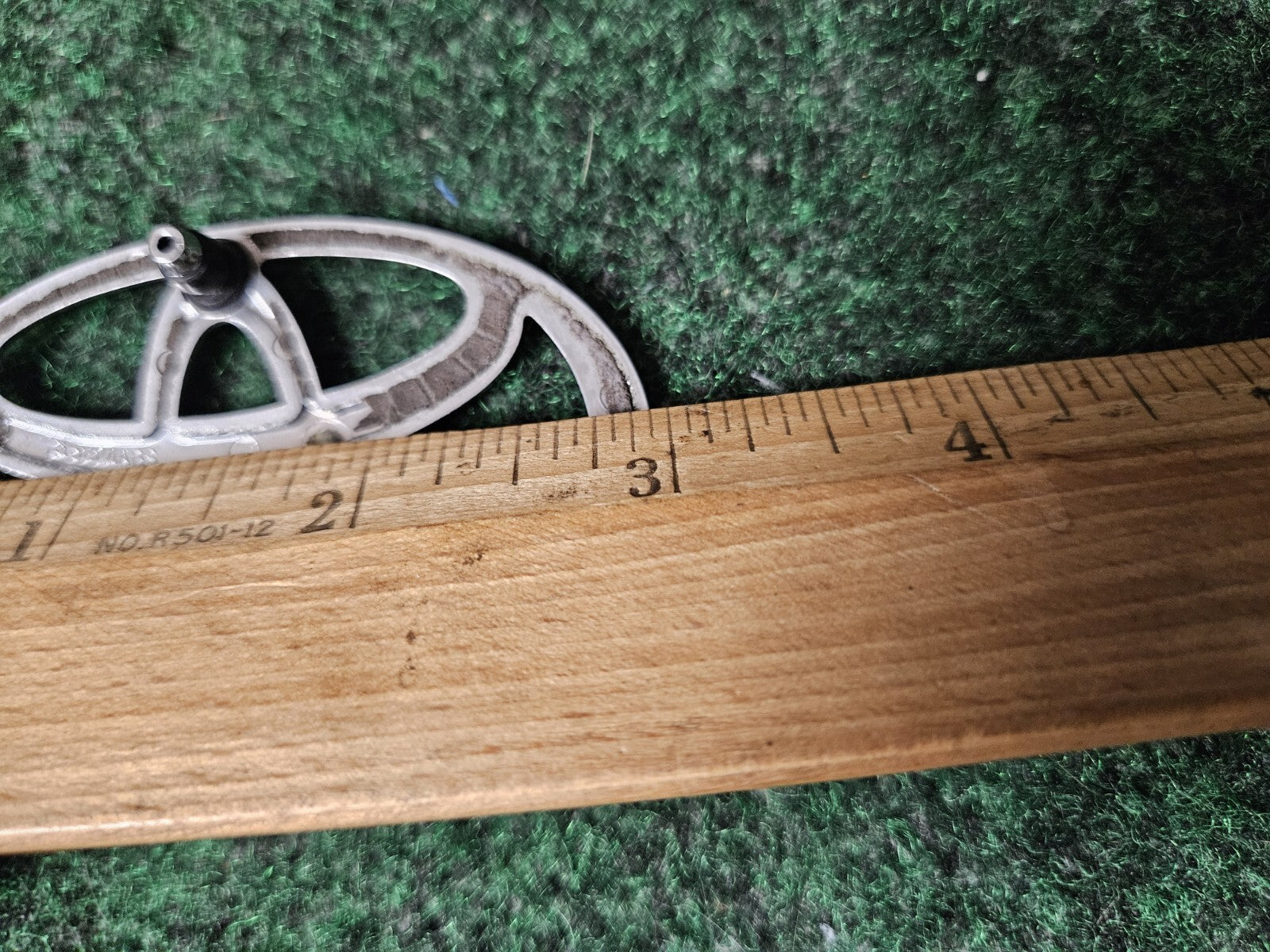 Toyota Chrome Emblem Logo Symbol Name Plate Nameplate 3" 3M4
