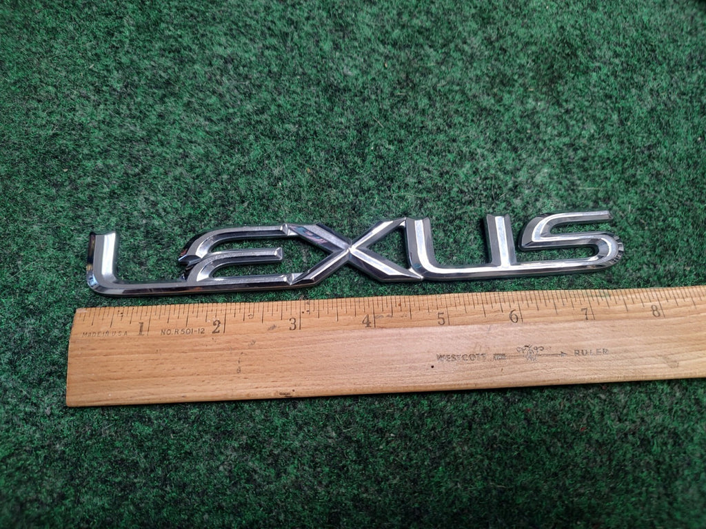 1998-2001 Lexus Trunk Emblem Badge Nameplate ES300 RX300 RX330 OEM 7.75 8939 3S3