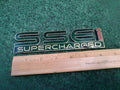 Pontiac SSEi Supercharged Green Metal Emblem Badge Logo Nameplate Name Plate 5S1