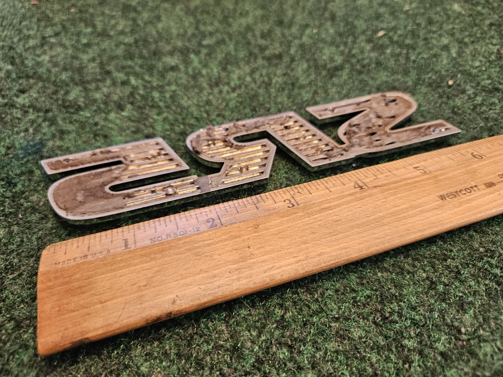Toyota Sequoia SR5 Emblem Logo Name Plate Letters Badge Side Chrome OEM 5M4