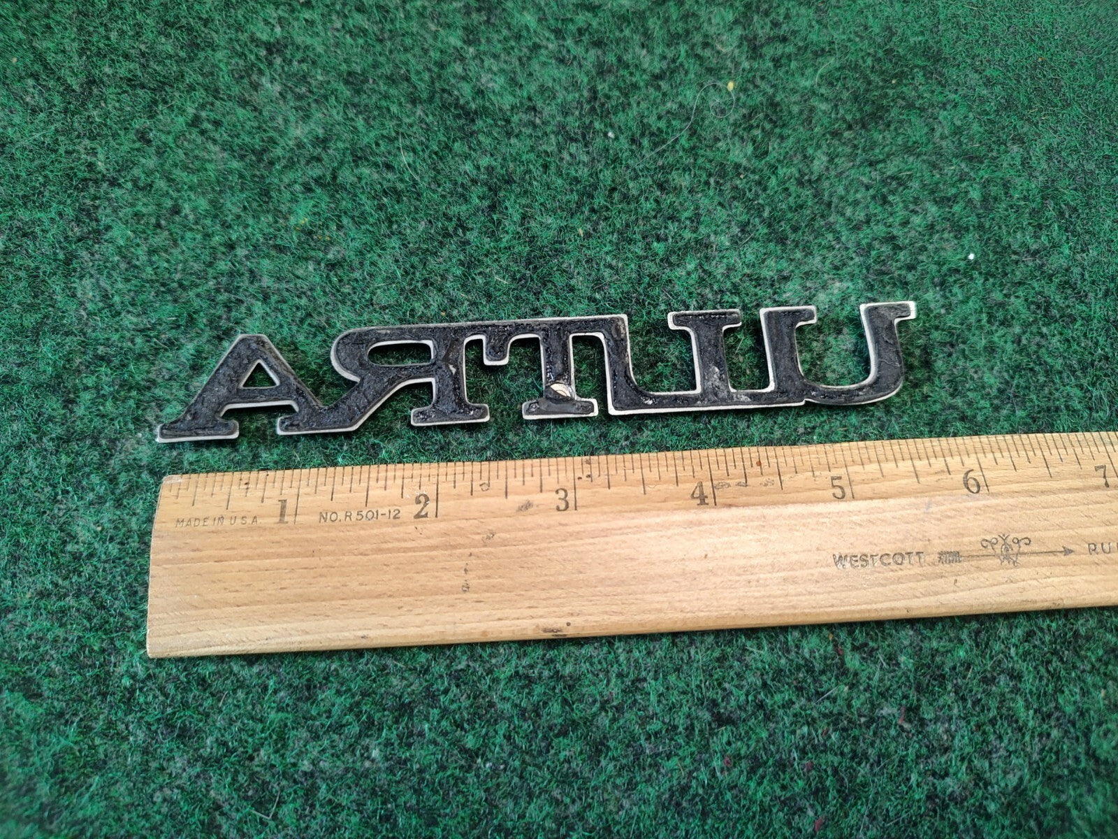 1991-2003 Buick Park Avenue Ultra Emblem Badge Nameplate Logo Script Vintage 3S9