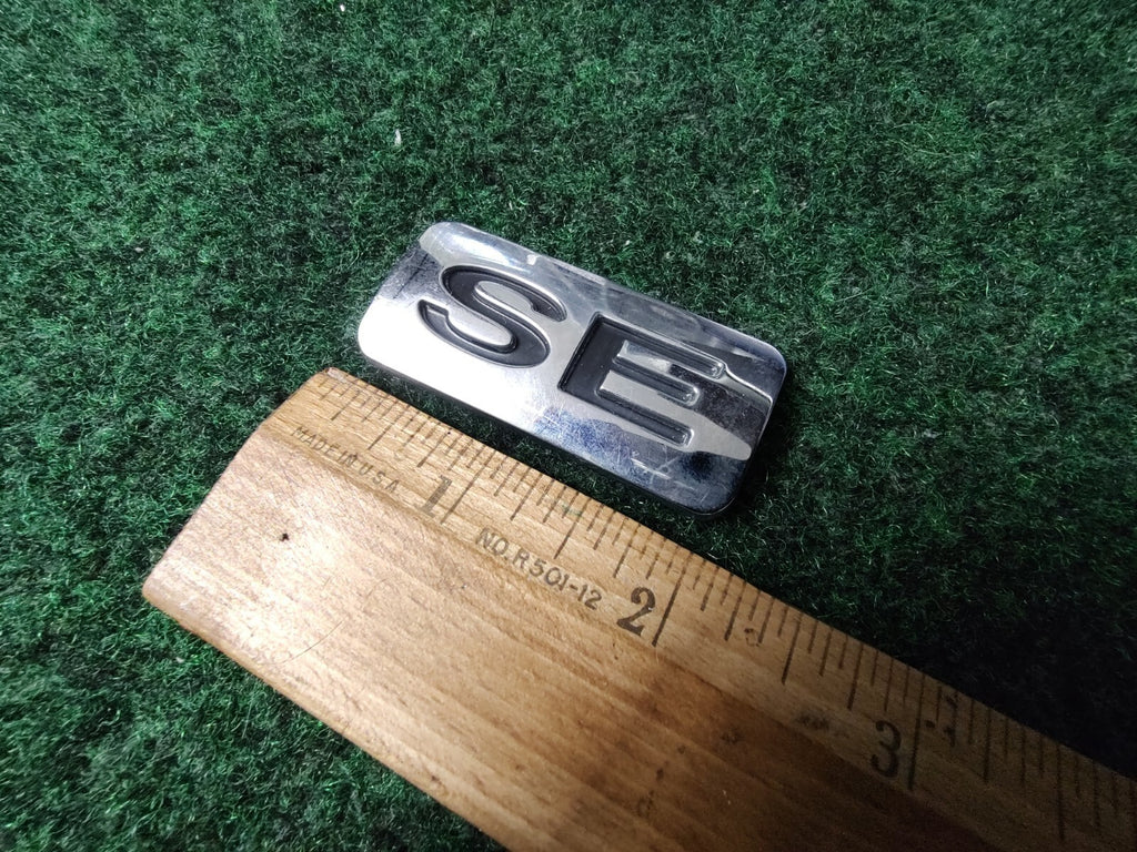 Ford SE Chrome & Black Plastic 2" Emblem Badge Logo Nameplate Name Plate OEM 6S6