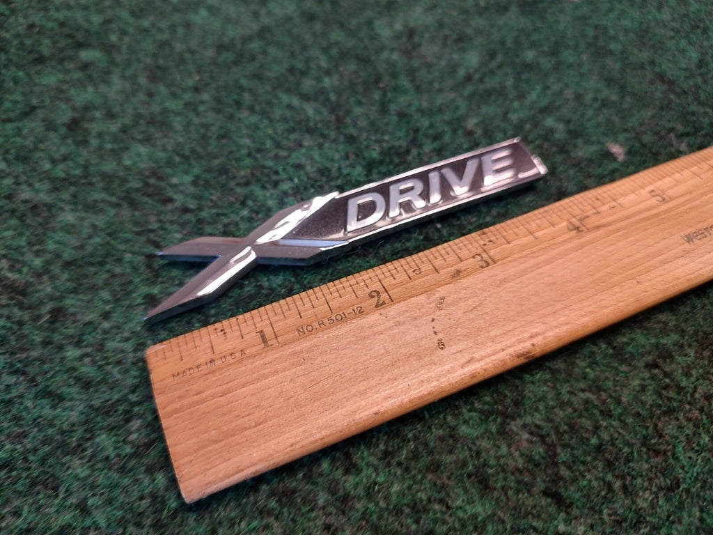 BMW XDrive X Drive Front Fender Emblem Badge Logo Nameplate Name Insignia 3S1