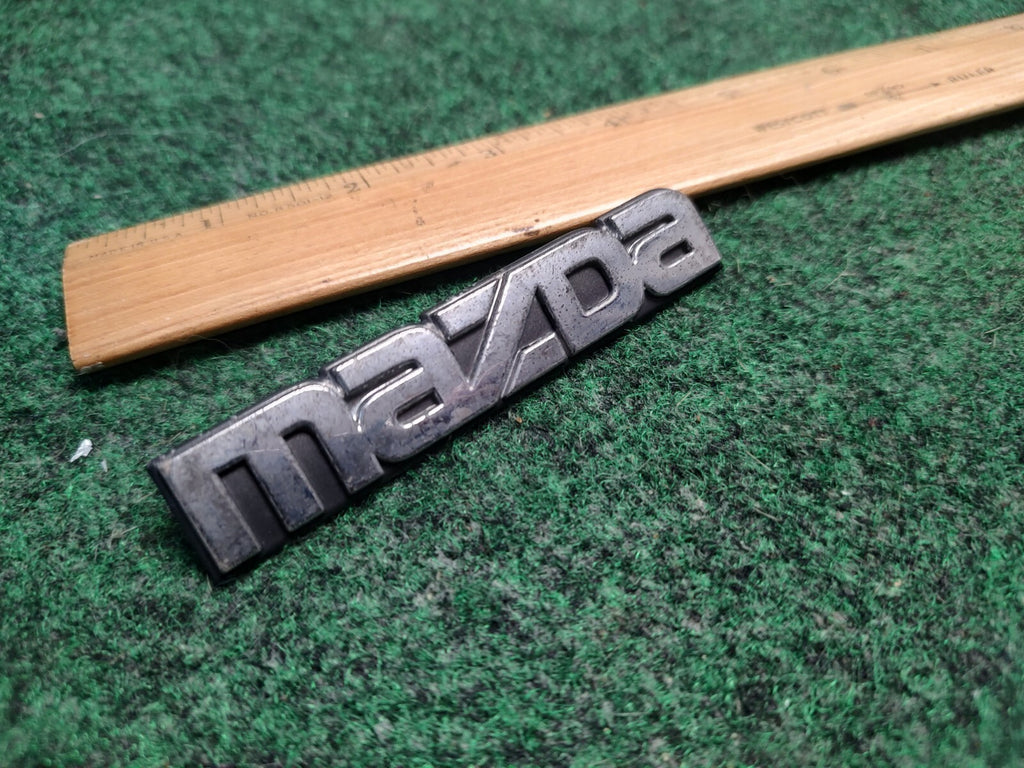 Mazda 1995-1998 Protege Rear Trunk Emblem Badge Logo Nameplate BC5A 51 710 3S3