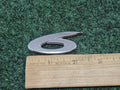 OEM "6" Chrome Individual Number Lettering Emblem Badge Logo Nameplate 3D  7S7