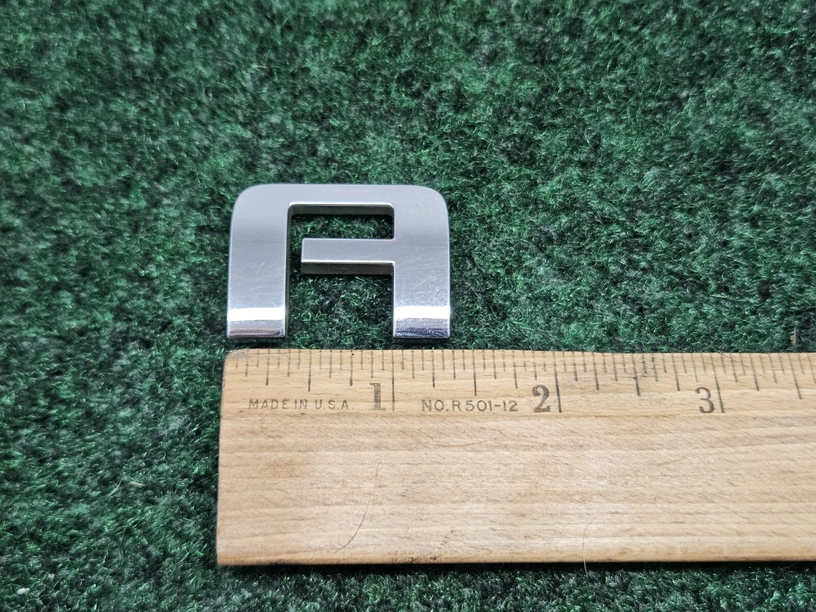 OEM "A" Chrome Individual Letter Lettering Emblem Badge Logo Nameplate A 2S2