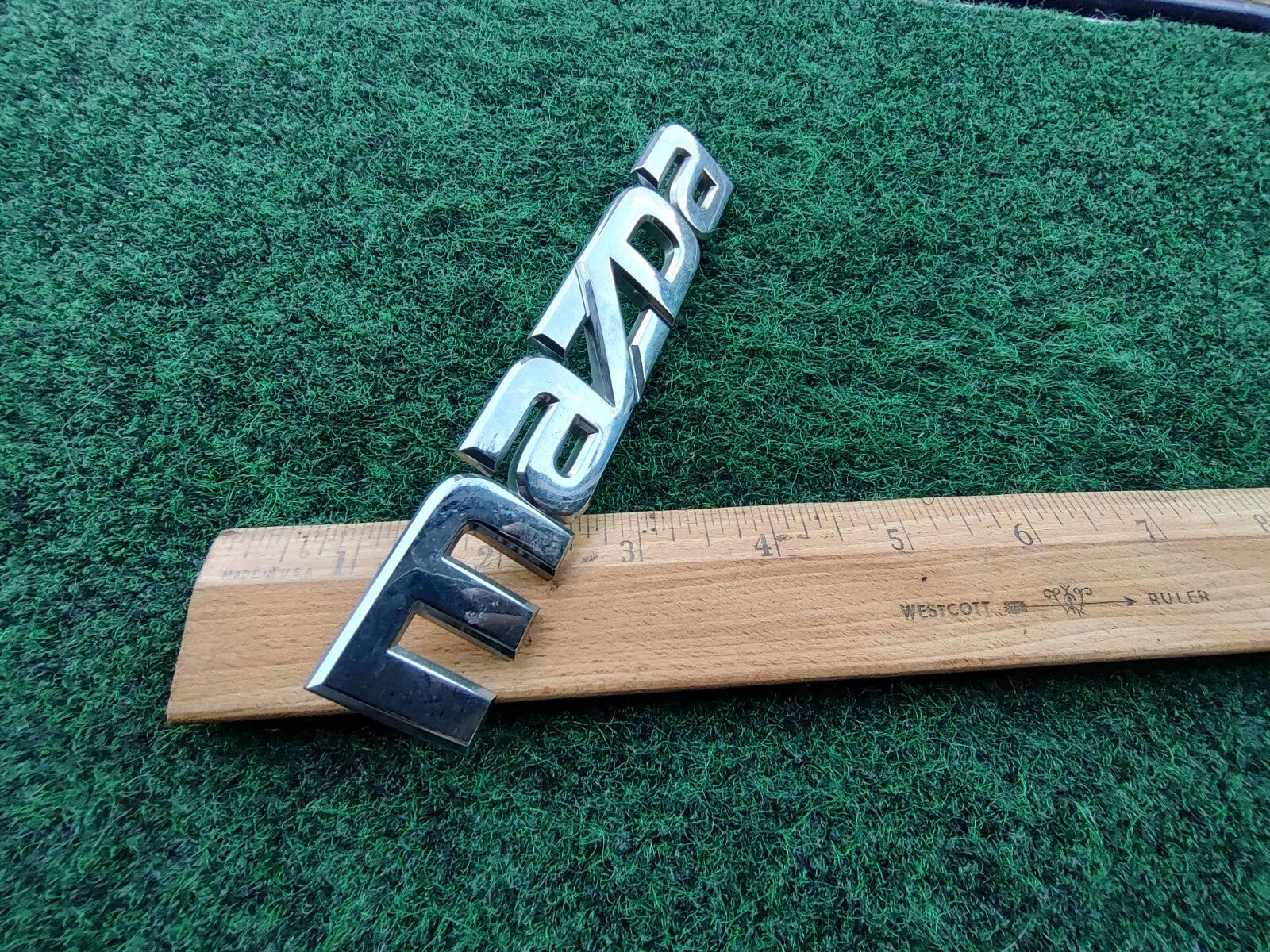 Mazda Emblem Badge Logo Nameplate OEM 9M81-54431C39-AD 2L3