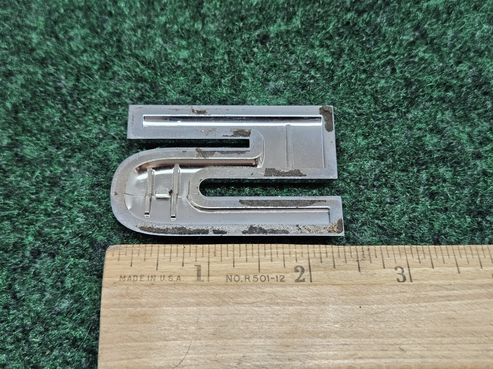 OEM 3D "5" Chrome Dodge Number Lettering Emblem Badge 3D Logo Nameplate 2S6