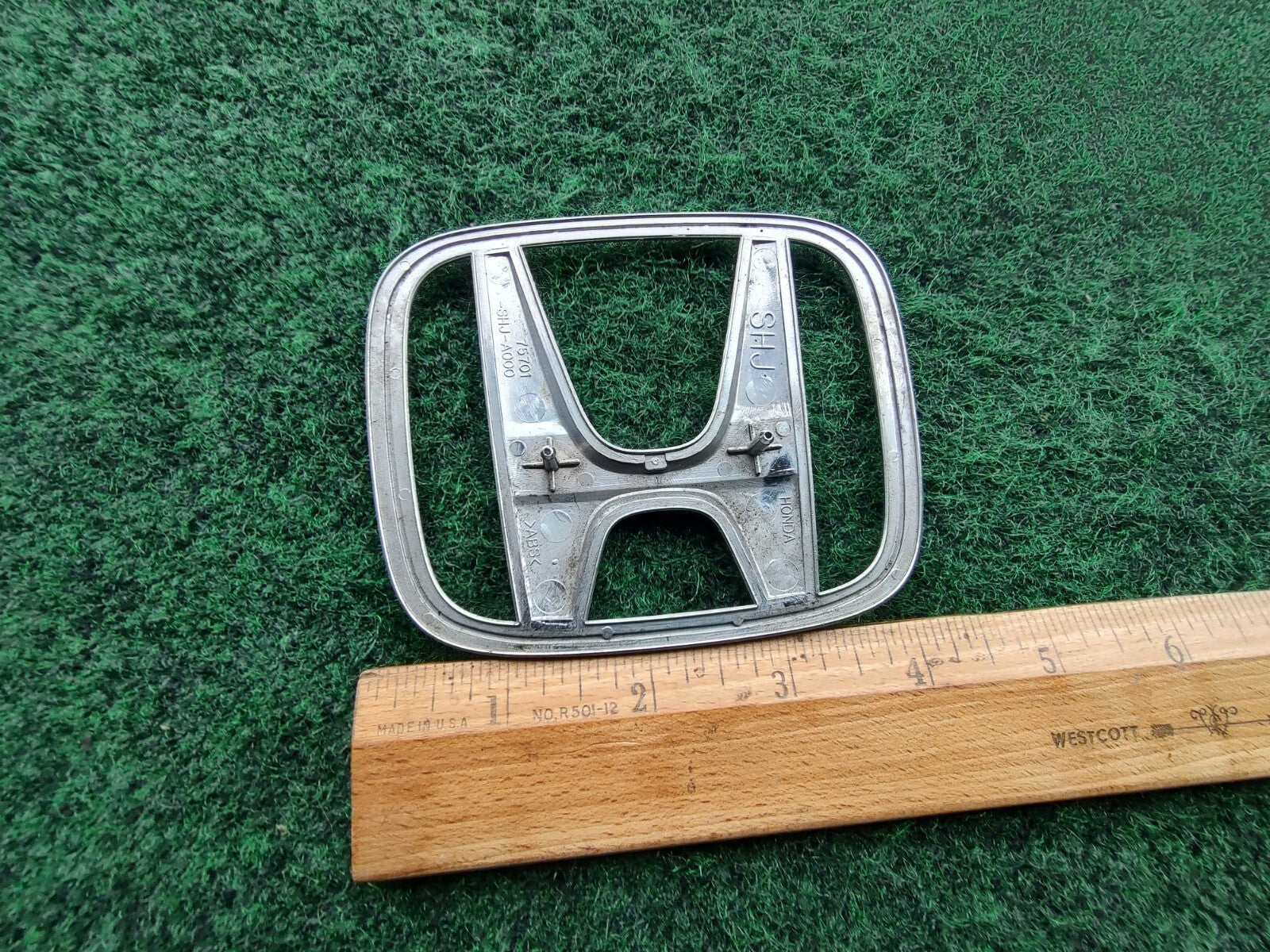 2005-2010 Honda Odyssey Emblem Badge Trunk Gate Rear Chrome 75701 SHJ A000 5S2