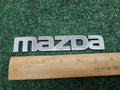 Mazda OEM Chrome Emblem Badge Logo Nameplate Name Plate ~5.75" GL2