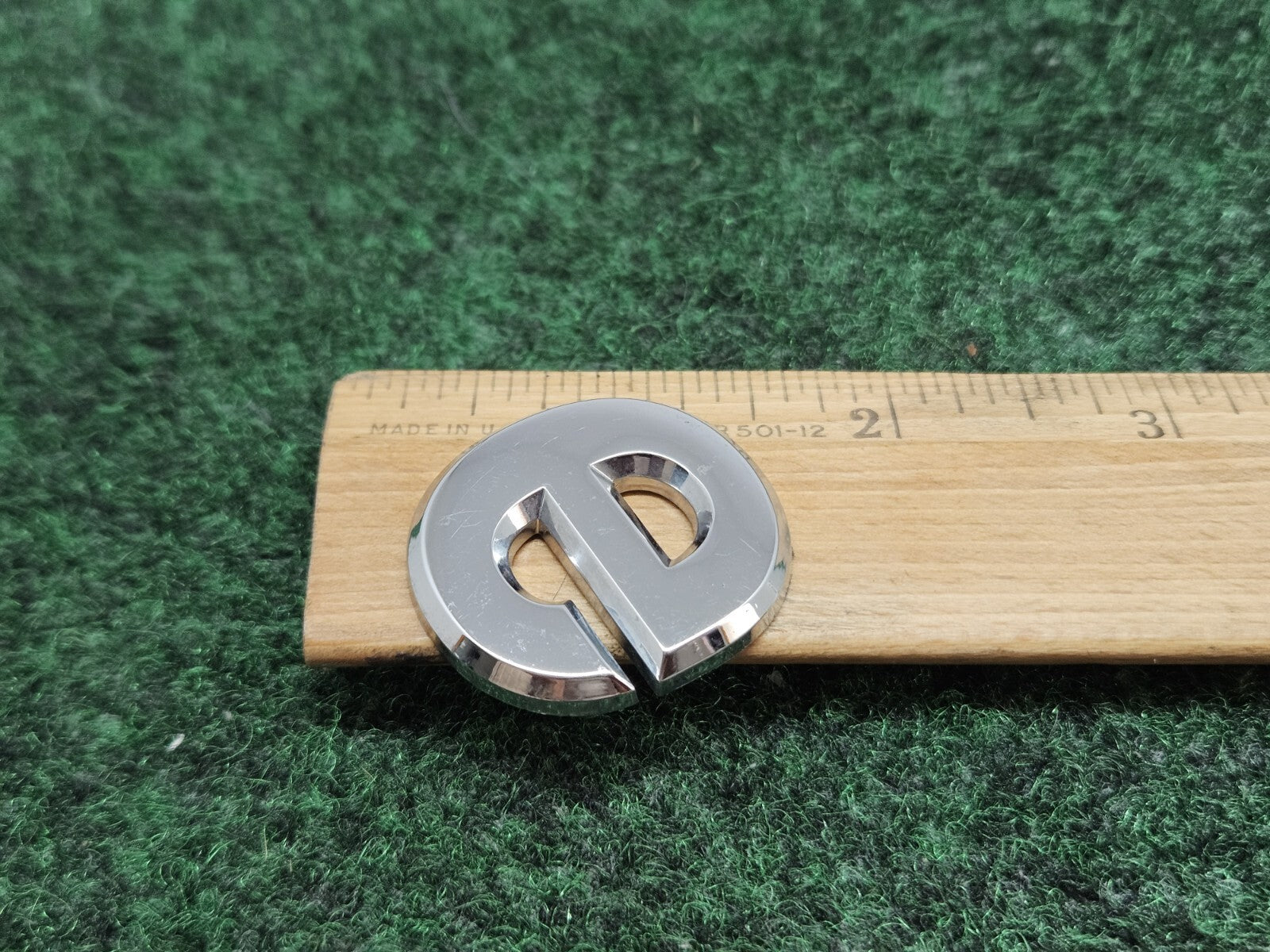 OEM Chrome "E" Jeep Hood Hatch Individual Letter Emblem Badge Logo Nameplate 2S6