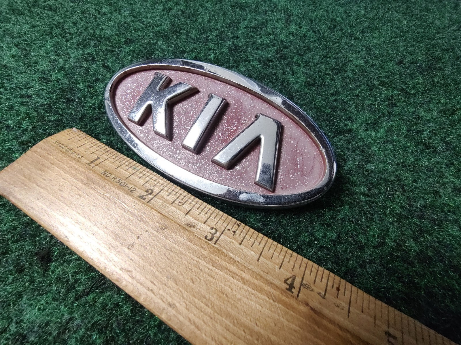 Kia Emblem Badge Grille Front Rear Name Plate Unknown Model 4" 6S5