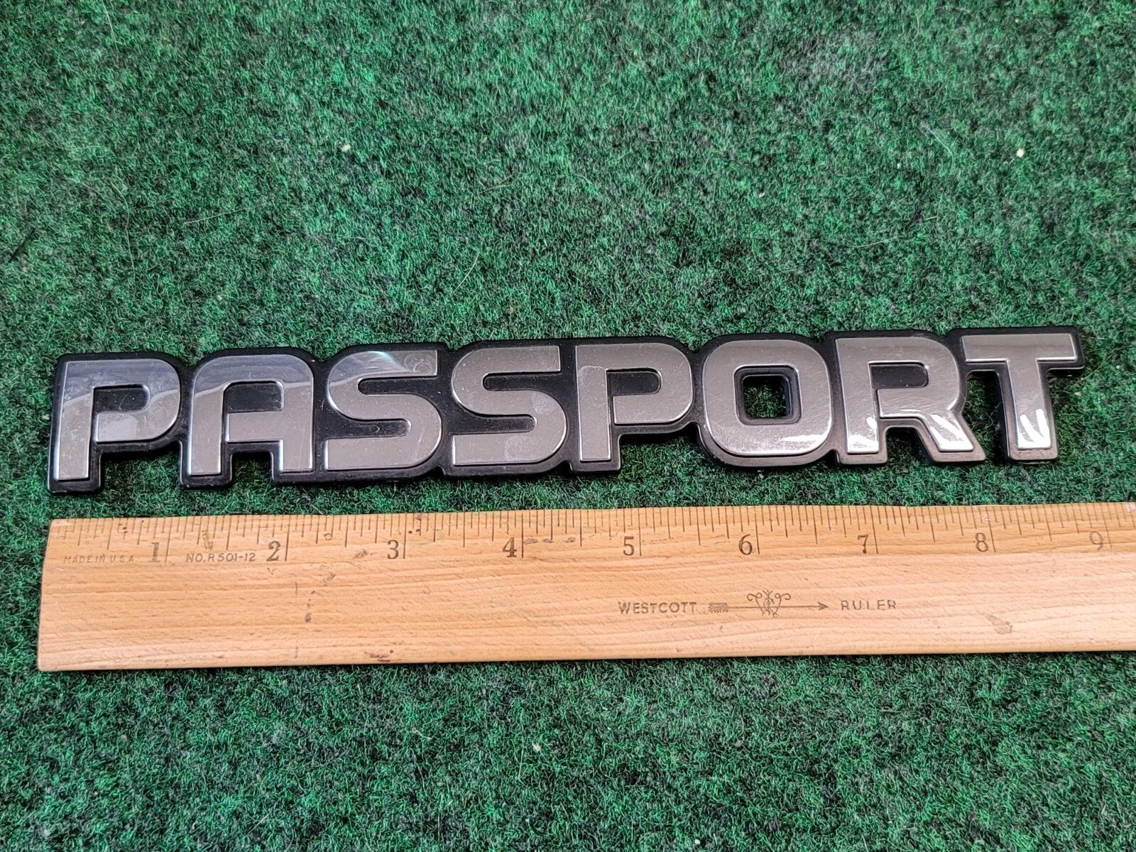 1993-2002 Honda Passport Emblem Logo Letters Badge Rear Side Chrome OEM 1M2