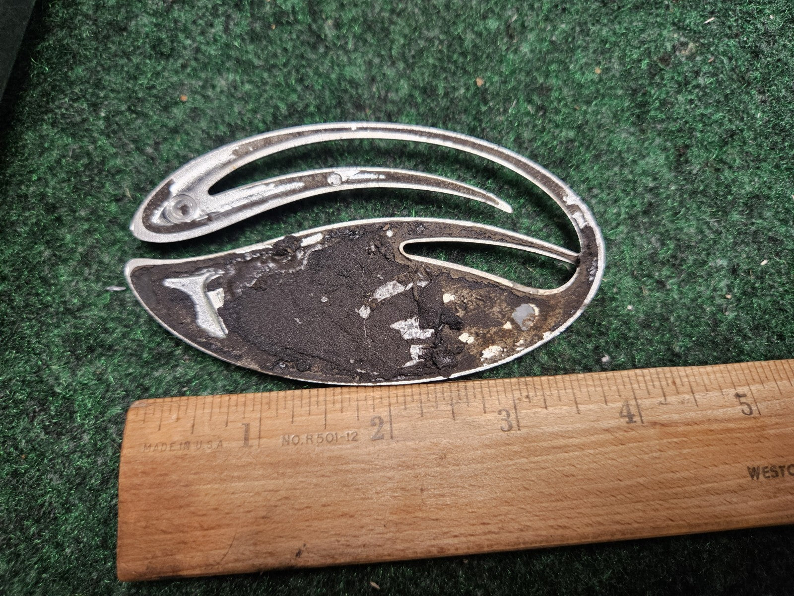 Chevrolet Malibu Chrome Blue Trunk Lid Emblem Badge OEM Logo Nameplate 5M3