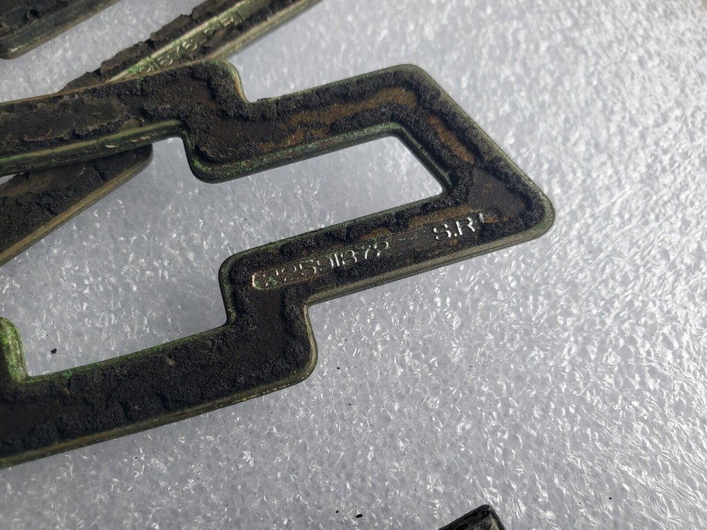 (2) 1995-1999 Chevrolet Cavalier Blue Bowtie Emblem 22591872 OEM VNTG
