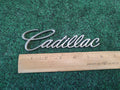 Cadillac Chrome Plastic 6inch Emblem Badge Logo Nameplate Name Plate 3S7
