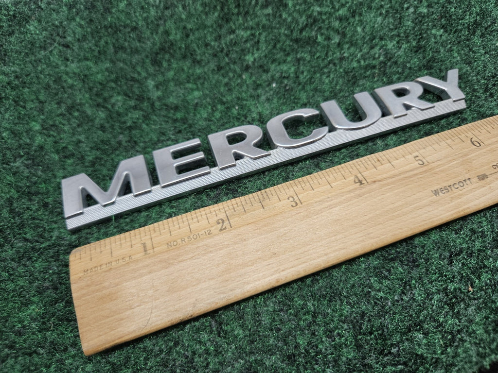 MERCURY REAR GATE LID EMBLEM BADGE SYMBOL LOGO Name Plate Nameplate OEM GL2