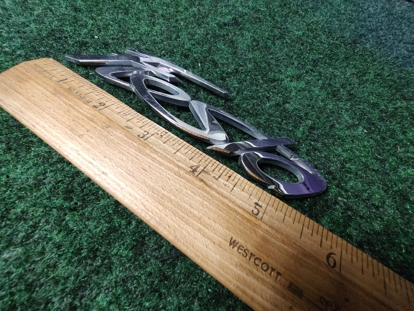 2011 - 2019 FORD FIESTA REAR CHROME EMBLEM LOGO BADGE LETTERS SYMBOL OEM 6S6
