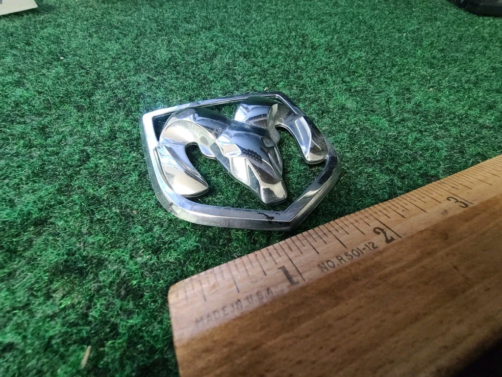 Dodge Front Grille Emblem Logo Badg OEM Nameplate Name See Measurements 4S3