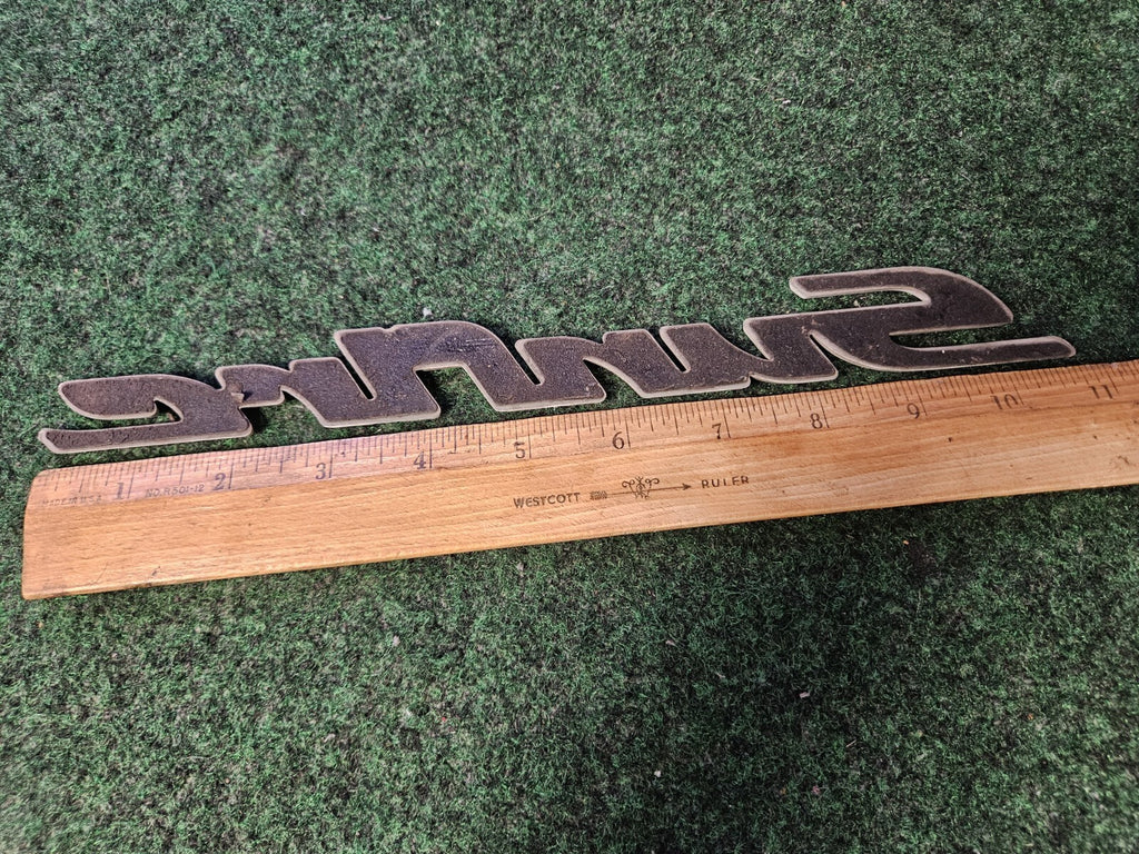 1998-2004 Pontiac Sunfire White Emblem Badge Logo Nameplate Name Plate 4M9