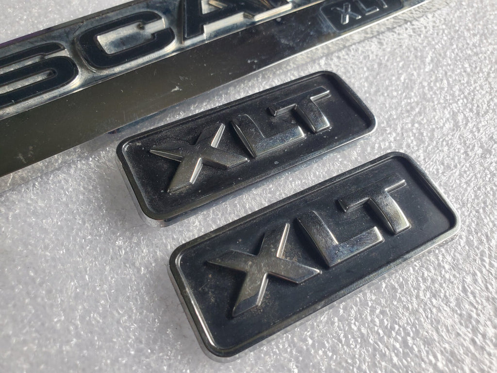 OEM Rear Liftgate Emblem Nameplate Chrome 08-12 Escape XLT 8L8Z7842528A 2L3