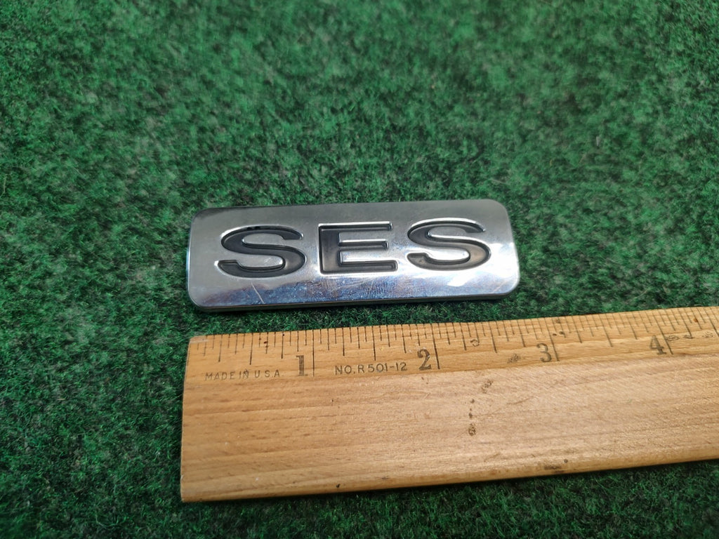 1999-2007 Ford Focus SES Emblem Letters Logo Badge Trunk Rear Chrome OEM 4S3