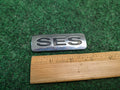 1999-2007 Ford Focus SES Emblem Letters Logo Badge Trunk Rear Chrome OEM 4S3
