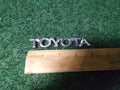 Toyota Rear Trunk Lid Emblem About 4" Chrome OEM 4L4