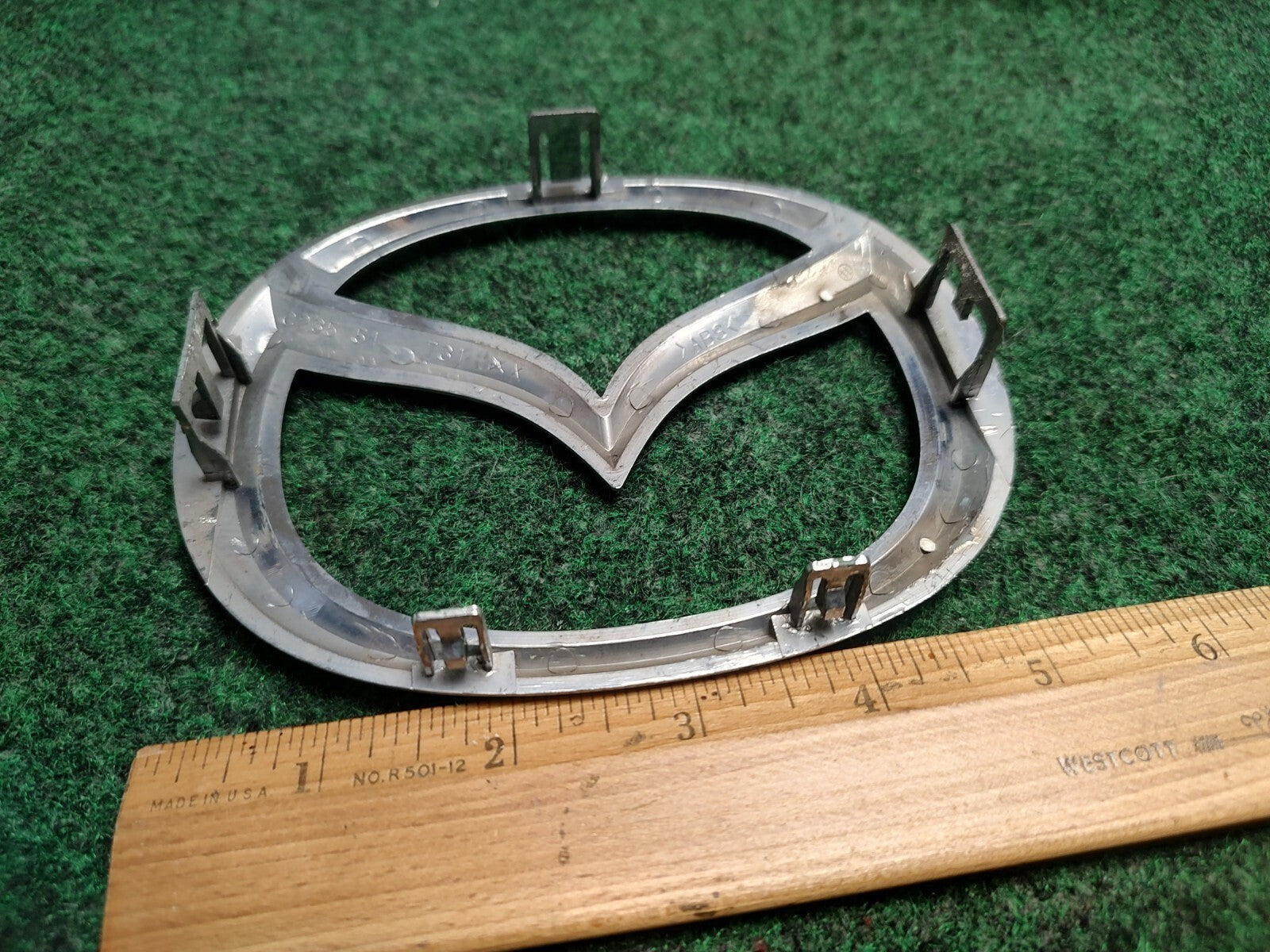 Mazda 2, 3, 5,6 & Mazdaspeed6 Chrome Front Emblems C235-51-731A 1S1
