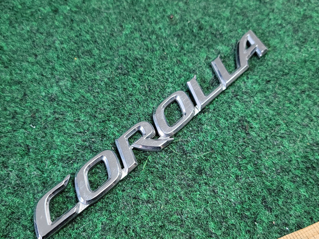 2003 2006 2007 2008 Toyota Corolla Rear Trunk Nameplate Emblem 75442-02070 1M1