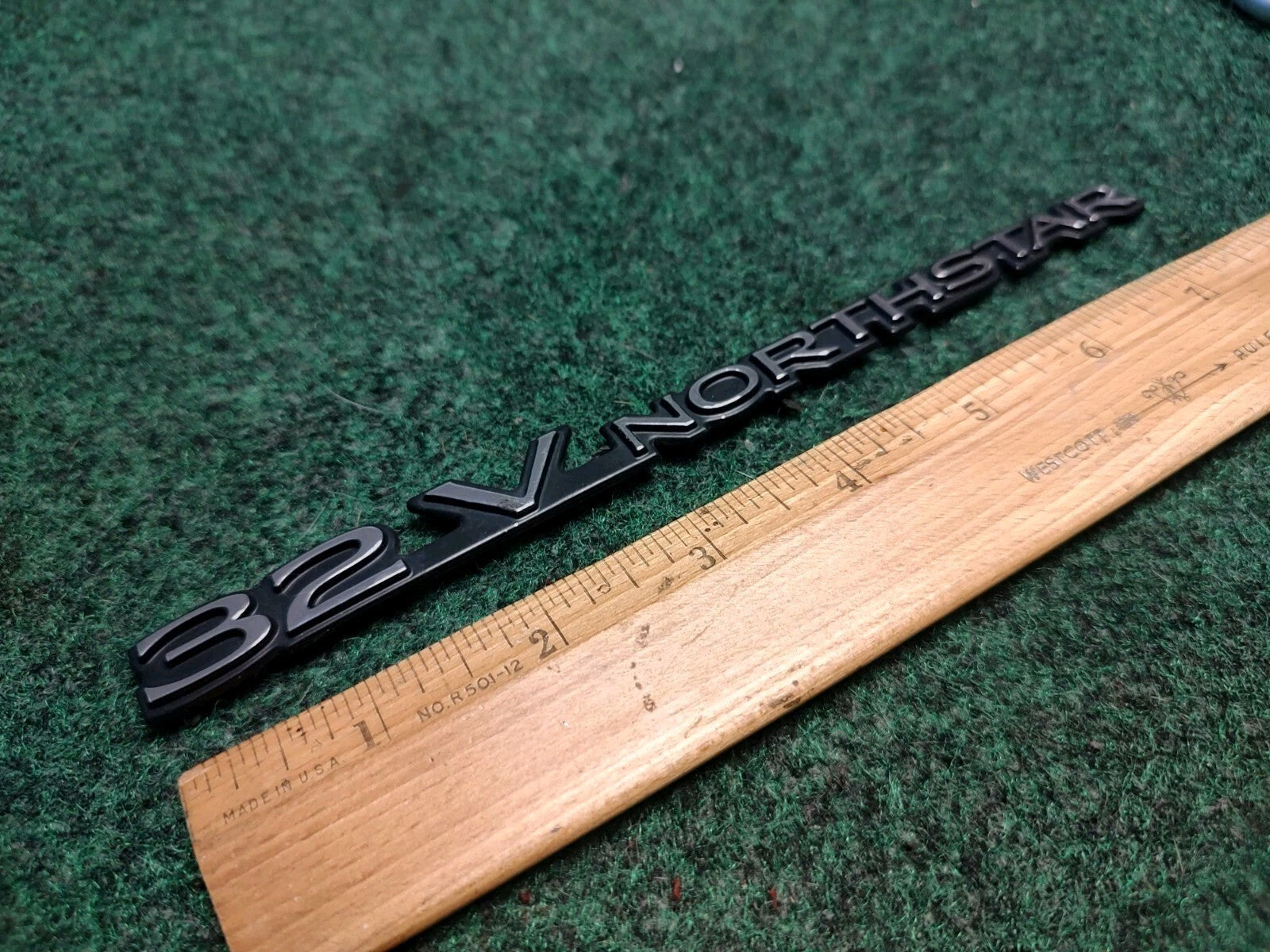 Cadillac OEM 32V Northstar Rear Emblem Badge Logo Nameplate Name Plate 2S1