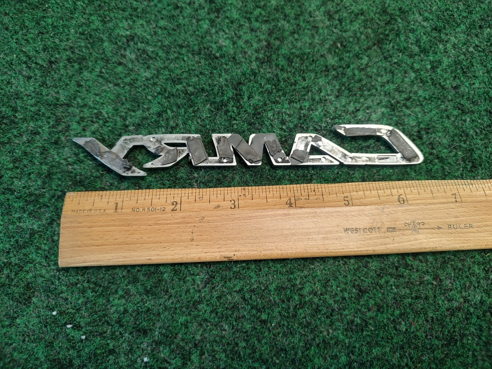2008-2017 TOYOTA CAMRY CHROME REAR EMBLEM LOGO BADGE NAME PLATE OEM 3S8
