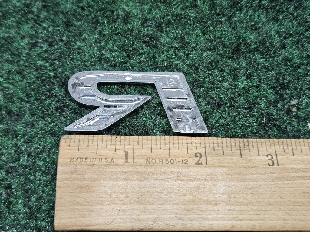 OEM "R" 3D Chrome Individual Letter Lettering Emblem Badge Logo Nameplate R 2S2