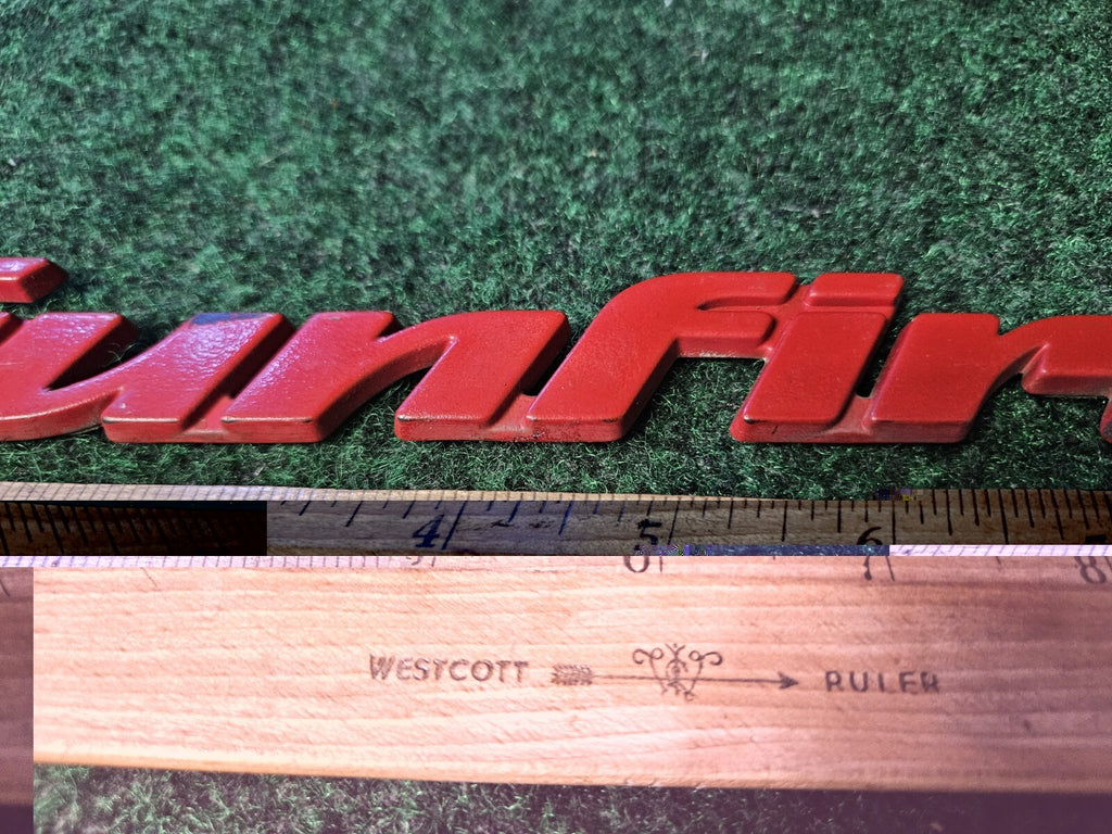 1998-2004 Pontiac Sunfire Emblem Red Badge Logo Nameplate Name Plate 4M9