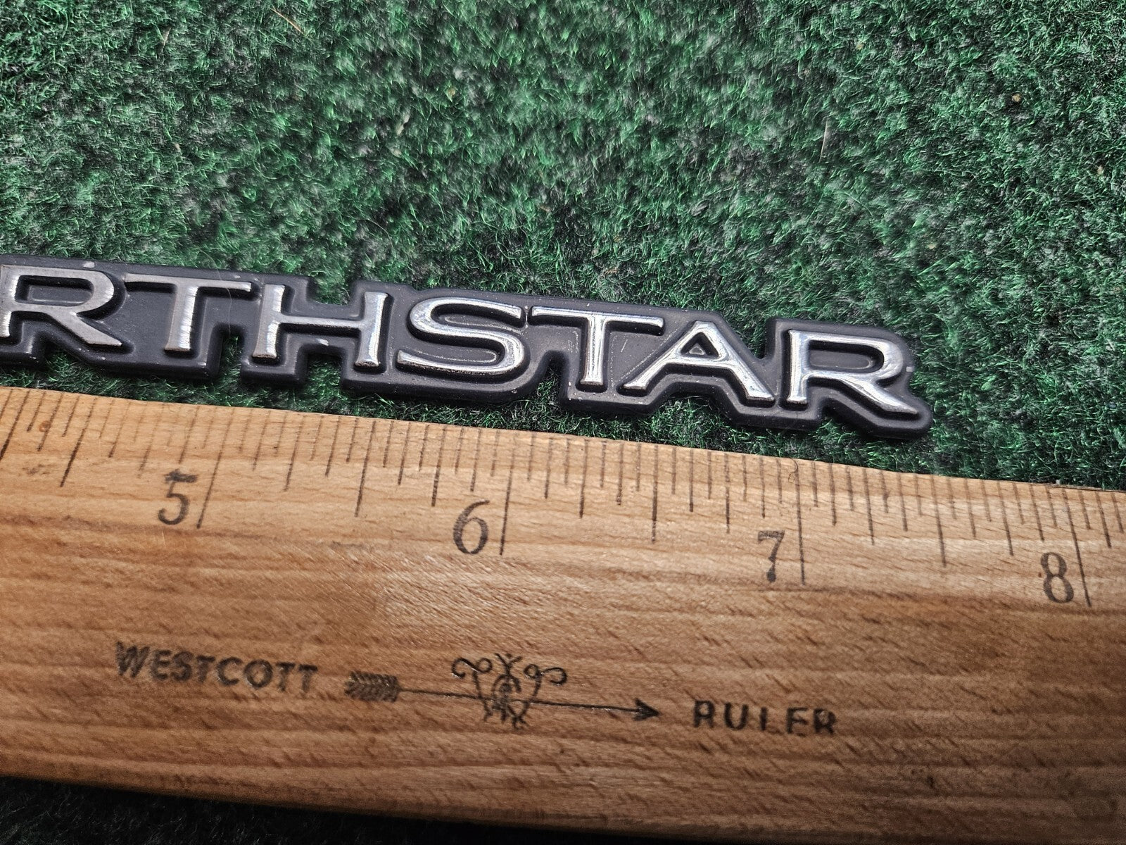 Cadillac OEM 32V Northstar Rear Emblem Badge Logo Nameplate Name Plate 5M6